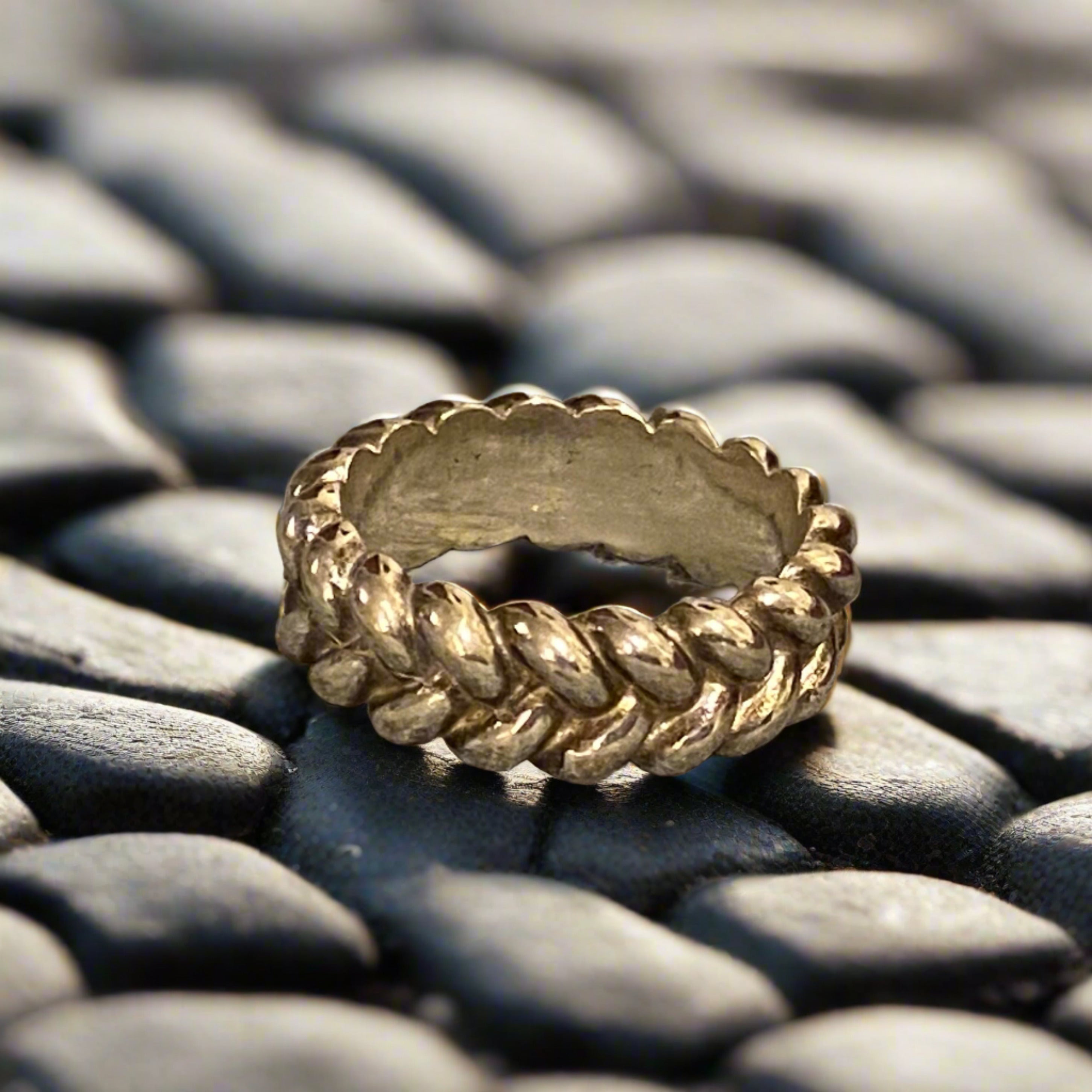 Clymene Braid Ring by ROMAE - Jewelry Inspired by Ancient Roman Designs ...